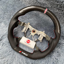 Load image into Gallery viewer, TTD Craft Toyota 2007-2013 Tundra Sequoia Carbon Fiber Steering wheel