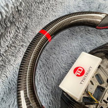 Cargar imagen en el visor de la galería, Volante de fibra de carbono TTD Craft para Nissan Maxima 2016-2018
