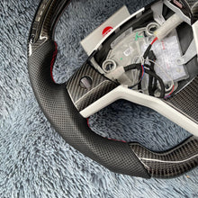 Lade das Bild in den Galerie-Viewer, TTD Craft Tesla Model 3 Y Carbon Fiber Steering Wheel