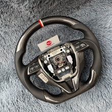 Cargar imagen en el visor de la galería, Volante de fibra de carbono TTD Craft para Honda Accord Coupé de 8.ª generación (2008-2012)