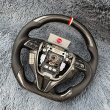 Cargar imagen en el visor de la galería, Volante de fibra de carbono TTD Craft para Honda Accord Coupé de 8.ª generación (2008-2012)
