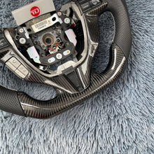 Cargar imagen en el visor de la galería, Volante de fibra de carbono TTD Craft para Honda Accord Coupé de 8.ª generación (2008-2012)