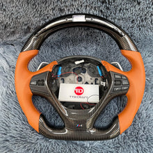 Load image into Gallery viewer, TTD Craft BMW F20 F21 / F22 F23 / F30 F31 F35 / F32 F33 F36 Carbon Fiber Steering Wheel with Paddle shifter