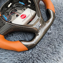 Carregar imagem no visualizador da galeria, TTD Craft bmw 1 SÉRIE F20 F21 / 2 SÉRIE F22 F23 / 3 SÉRIE F30 F31 F35 / 4 SÉRIE F32 F33 F36 SPORT Volante de fibra de carbono com paddle shifter