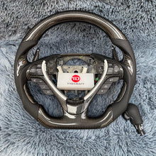 Load image into Gallery viewer, TTD Craft Acura 2009-2014 TL/2010-2014 ZDX Carbon Fiber Steering Wheel
