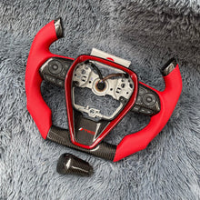 Lade das Bild in den Galerie-Viewer, TTD Craft Toyota 2018-2024 Camry XSE TRD V6 Venza  Carbon Fiber Steering Wheel