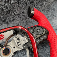 Lade das Bild in den Galerie-Viewer, TTD Craft Toyota 2018-2024 Camry XSE TRD V6 Venza  Carbon Fiber Steering Wheel