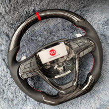 Charger l'image dans la galerie, TTD Craft Jeep 2016-2021 Cherokee / Grand Cherokee Carbon Fiber Steering Wheel