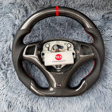 Load image into Gallery viewer, TTD Craft 1 SERIES E82 E88 / 3 SERIES E90 E91 E92 E93 / X1 E84 Carbon Fiber Steering Wheel with LED