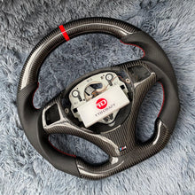Load image into Gallery viewer, TTD Craft 1 SERIES E82 E88 / 3 SERIES E90 E91 E92 E93 / X1 E84 Carbon Fiber Steering Wheel with LED
