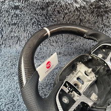 Carregar imagem no visualizador da galeria, Volante de fibra de carbono TTD Craft Dodge 2016-2023 Charger Challenger / 2014-2023 Durango