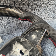 Carregar imagem no visualizador da galeria, Volante de fibra de carbono TTD Craft Dodge 2016-2023 Charger Challenger / 2014-2023 Durango