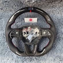 Загрузить изображение в средство просмотра галереи, TTD Craft Dodge 2016-2023 Charger Challenger / 2014-2023 Durango Carbon Fiber Steering Wheel