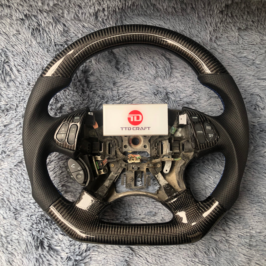 TTD Craft  Acura 2004-2006 TL V6  Carbon Fiber Steering wheel