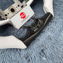 Carregar imagem no visualizador da galeria, Volante de fibra de carbono TTD Craft 10ª geração Civic 2016-2021 FK8 FK7 Tipo R SI F1