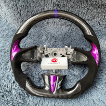 Cargar imagen en el visor de la galería, Volante de fibra de carbono TTD Craft para Infiniti Q50 Q50L 2013-2017