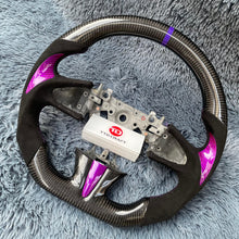 Cargar imagen en el visor de la galería, Volante de fibra de carbono TTD Craft para Infiniti Q50 Q50L 2013-2017