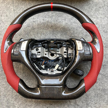 Charger l'image dans la galerie, TTD Craft Lexus 2013-2015 GS350 GS450 / ES300 ES350 / RX350 RX450 Carbon Fiber Steering Wheel