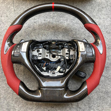 Cargar imagen en el visor de la galería, Volante de fibra de carbono TTD Craft para Lexus GS350, GS450, ES300, ES350, RX350 y RX450 (2013-2015)