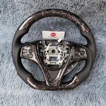 Load image into Gallery viewer, TTD Craft Acura 2015-2020 TLX/MDX Forged Carbon fiber Steering Wheel with red flakes