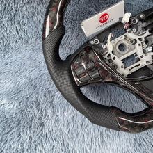 Load image into Gallery viewer, TTD Craft Acura 2015-2020 TLX/MDX Forged Carbon fiber Steering Wheel with red flakes