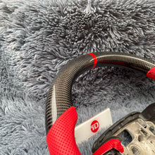 Load image into Gallery viewer, TTD Craft Land Rover 2020-2023 Discovery Sport / Range Rover / Range Rover Evoque / Range Rover Velar Carbon Fiber Steering Wheel