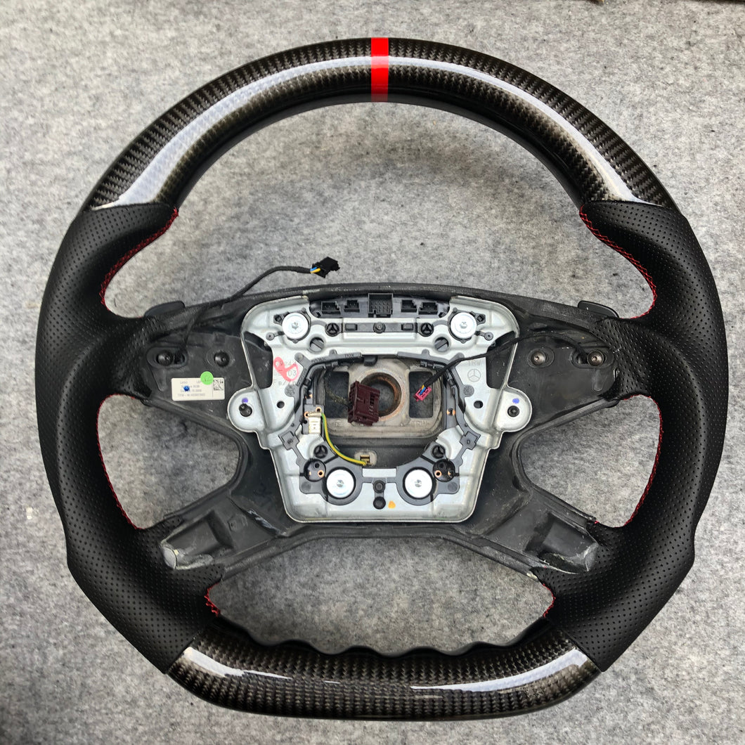 TTD Craft  W212 E300 E350 E500 E550 Carbon Fiber Steering Wheel