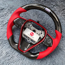 Carregar imagem no visualizador da galeria, Volante de fibra de carbono TTD Craft 8ª geração Camry 2018 - 2024 SE XSE TRD V6 V4 Avalon Venza