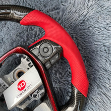 Lade das Bild in den Galerie-Viewer, TTD Craft Toyota 2018-2024 Camry SE XSE TRD V6  Venza Carbon Fiber Steering Wheel