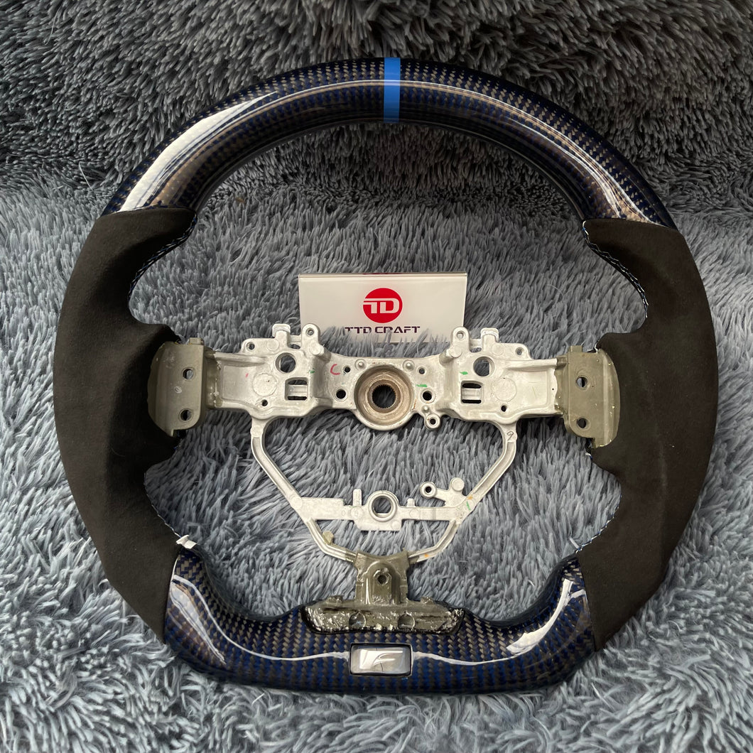 TTD Craft  Lexus  2014-2024 IS 250 350 300 CT200h  RC NX 200T  RC RCF  F sport  Carbon Fiber Steering Wheel