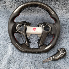 Load image into Gallery viewer, TTD Craft 9th gen Accord 2013-2017 Sport EX LX EX-L V6 Carbon Fiber Steering Wheel