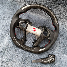 Load image into Gallery viewer, TTD Craft 9th gen Accord 2013-2017 Sport EX LX EX-L V6 Carbon Fiber Steering Wheel