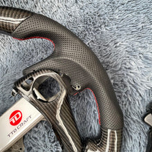 Cargar imagen en el visor de la galería, Volante de fibra de carbono TTD Craft para Accord Sport EX LX EX-L V6 (9.ª generación, 2013-2017)