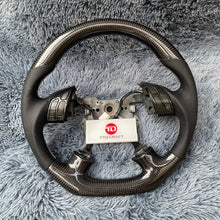 Charger l'image dans la galerie, TTD Craft 7th gen Honda 2003-2007 Accord LX EX DX V6 Carbon Fiber Steering Wheel