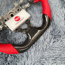 Carregar imagem no visualizador da galeria, Volante de fibra de carbono TTD Craft 9ª geração Civic 2012-2015 Tipo R FK2 SI