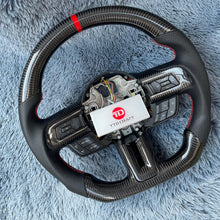 Загрузить изображение в средство просмотра галереи, TTD Craft 2018-2021 Mustang  Carbon Fiber Steering Wheel