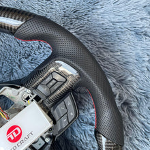 Загрузить изображение в средство просмотра галереи, TTD Craft 2018-2021 Mustang  Carbon Fiber Steering Wheel