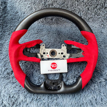 Carregar imagem no visualizador da galeria, Volante de fibra de carbono TTD Craft 10ª geração Civic 2016-2021 FK8 FK7 Tipo R SI