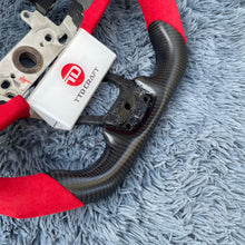 Carregar imagem no visualizador da galeria, Volante de fibra de carbono TTD Craft 10ª geração Civic 2016-2021 FK8 FK7 Tipo R SI