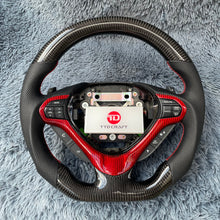 Charger l'image dans la galerie, TTD Craft Acura 2009-2014 TSX Honda CU2 Carbon Fiber Steering Wheel