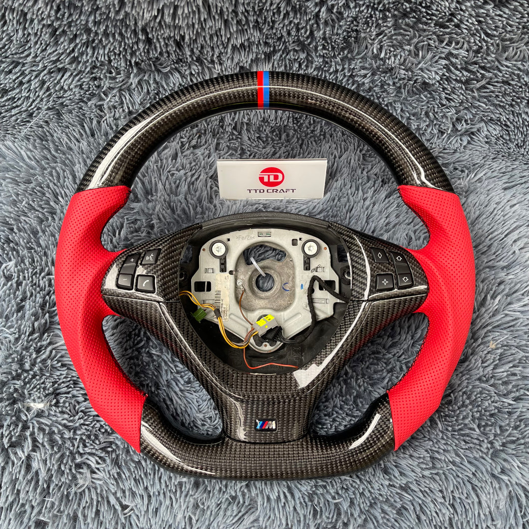 TTD Craft BMW E70 E71 E72 X5 X6  Carbon Fiber Steering Wheel
