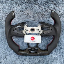 Carregar imagem no visualizador da galeria, Volante de fibra de carbono TTD Craft 10ª geração Civic 2016-2021 FK8 FK7 Tipo R SI F1