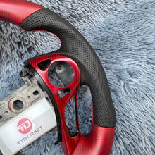 Cargar imagen en el visor de la galería, Volante de fibra de carbono TTD Craft para Accord Sport EX LX EX-L V6 (9.ª generación, 2013-2017)