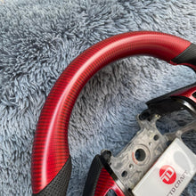 Cargar imagen en el visor de la galería, Volante de fibra de carbono TTD Craft para Accord Sport EX LX EX-L V6 (9.ª generación, 2013-2017)