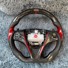 Charger l'image dans la galerie, TTD Craft Acura 2015-2020 TLX/ MDX Carbon fiber Steering Wheel with led