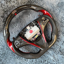 Load image into Gallery viewer, TTD Craft Acura 2015-2020 TLX/ MDX Carbon fiber Steering Wheel with led