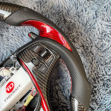 Load image into Gallery viewer, TTD Craft Acura 2015-2020 TLX/ MDX Carbon fiber Steering Wheel with led