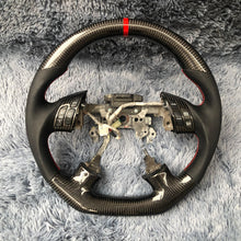 Charger l'image dans la galerie, TTD Craft 7th gen Honda 2003-2007 Accord LX EX DX V6 Carbon Fiber Steering Wheel