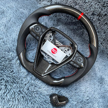 Lade das Bild in den Galerie-Viewer, TTD Craft Toyota 2018 - 2024 Camry SE XSE TRD V6 Venza Carbon Fiber Steering Wheel