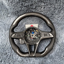 Charger l'image dans la galerie, TTD Craft Alfa Romeo 2017-2021 Giulia Stelvio Carbon Fiber Steering Wheel
